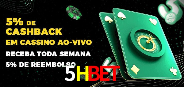 Promoções do cassino ao Vivo 5HBET